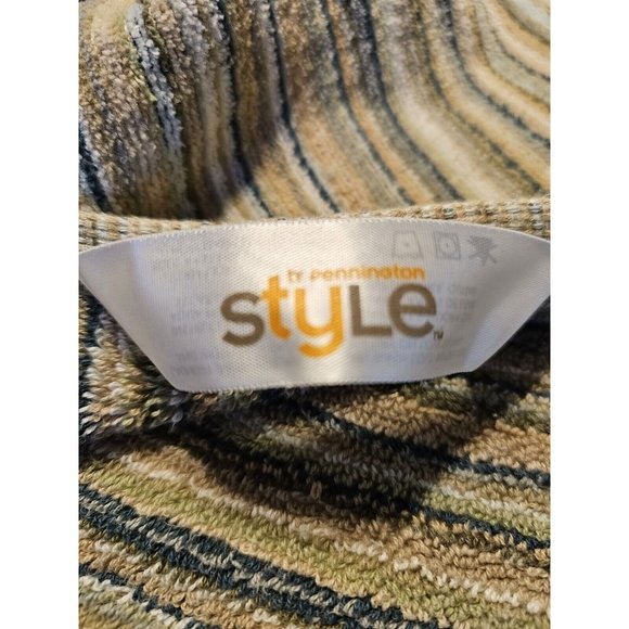 Ty Pennington Style Bath Towels (2) 24" x 48" Multi-Colored Thick Absorbent - Picture 5 of 6